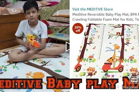 Meditive Baby play Mat Honest Review| Meditive Product review| Honest review meditive | play mat