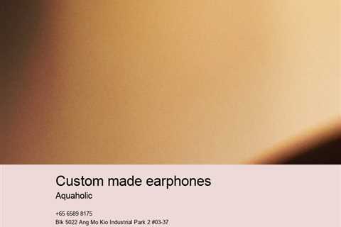 Custom Made Earphones