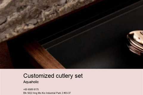 customized cutlery set