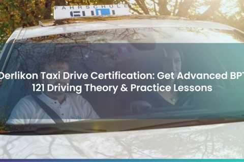 edocr - Oerlikon Taxi Drive Certification: Get Advanced BPT 121 Driving Theory & Practice..