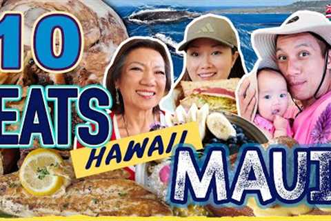 ULTIMATE WEST MAUI FOOD TOUR - 10 Lahaina Food Spots: Legendary HAWAII Eats & Best Cinnamon..