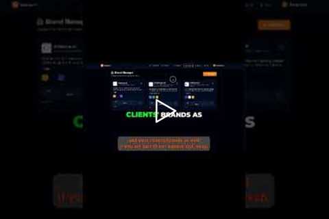 Add Client Brands in Seconds with AdGenius AI! #shorts #adgeniusreview