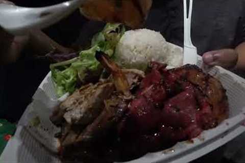 Diamond Head Market & Grill Review | Ultimate Surf & Turf Local Plate 🌺🍖🐟 Travel Vlog..